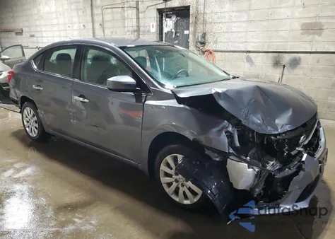 2019 Nissan Sentra S z USA, uszkodzony, nr VIN 3N1AB7AP5KY424868